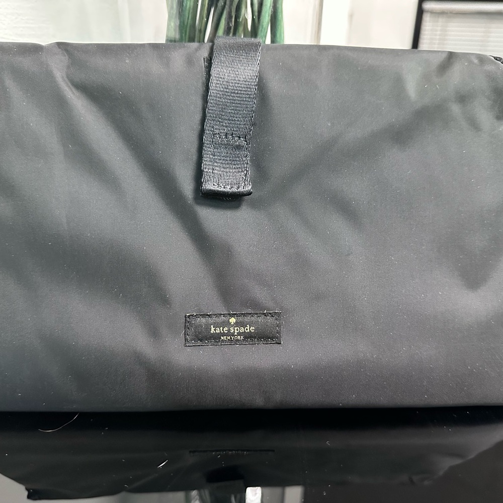 Kate Spade Black Diaper Changing Pad